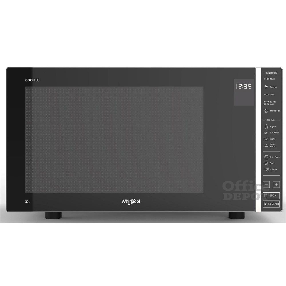 Whirlpool MWP 303 SB 900W 30L fekete mikrohullámú sütő