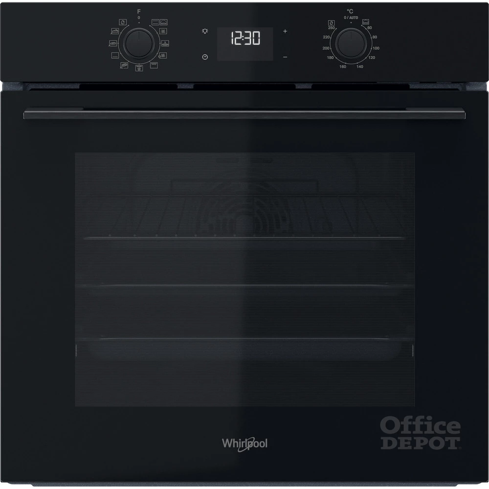 Whirlpool OMK58HU1B fekete, beépíthető, sütőtér: 71L, hidrolitikus, sütő