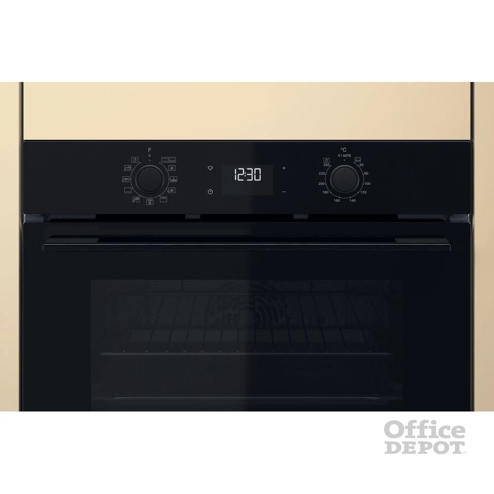 Whirlpool OMK58HU1B fekete, beépíthető, sütőtér: 71L, hidrolitikus, sütő