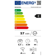 Whirlpool TDLRB 65242BS EU/N felültöltős mosógép Whirlpool TDLRB 65242BS EU/N felültöltős mosógép