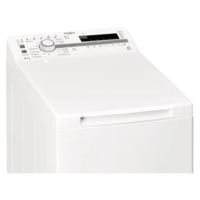 Whirlpool TDLR 6030S EU/N fehér, felültöltős, max.1000ford., 6 kg, mosógép