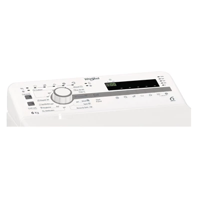 Whirlpool TDLR 6030S EU/N fehér, felültöltős, max.1000ford., 6 kg, mosógép
