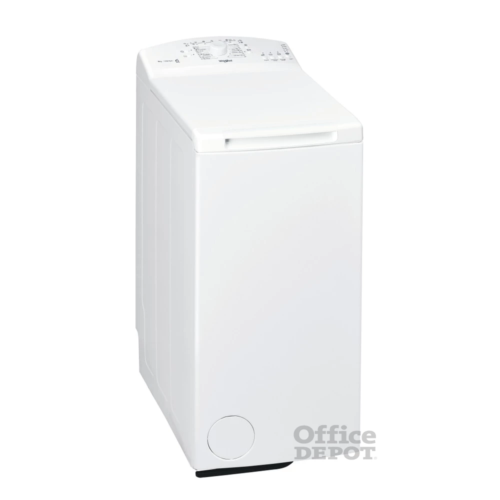 Whirlpool TDLR 6230L EU/N fehér, felültöltős, max.1200ford., 6 kg, mosógép