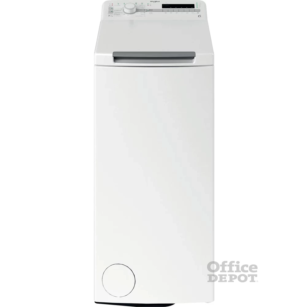Whirlpool TDLR 7220SS EU/N fehér, felültöltős, max.1200ford., 7 kg, mosógép