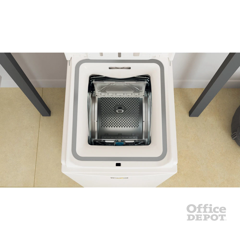 Whirlpool TDLR 7221BS EU/N fehér, felültöltős, max.1200ford., 7 kg, mosógép