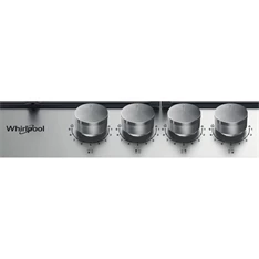 Whirlpool TKRL 661 IX EU inox beépíthető gáz főzőlap Whirlpool TKRL 661 IX EU inox beépíthető gáz főzőlap