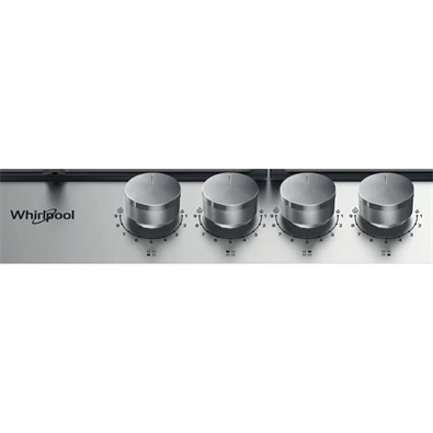 Whirlpool TKRL 661 IX EU inox beépíthető gáz főzőlap Whirlpool TKRL 661 IX EU inox beépíthető gáz főzőlap