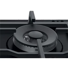Whirlpool TKRL 661 NB fekete beépíthető gáz főzőlap Whirlpool TKRL 661 NB fekete beépíthető gáz főzőlap