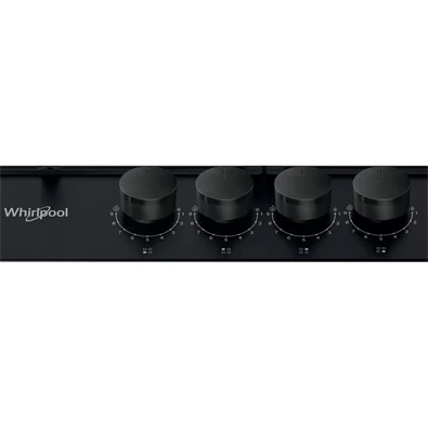 Whirlpool TKRL 661 NB fekete beépíthető gáz főzőlap Whirlpool TKRL 661 NB fekete beépíthető gáz főzőlap