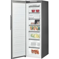 Whirlpool UW8 F2CXBI N2 inox, Fagyasztó:259L, No frost fagyasztószekrény