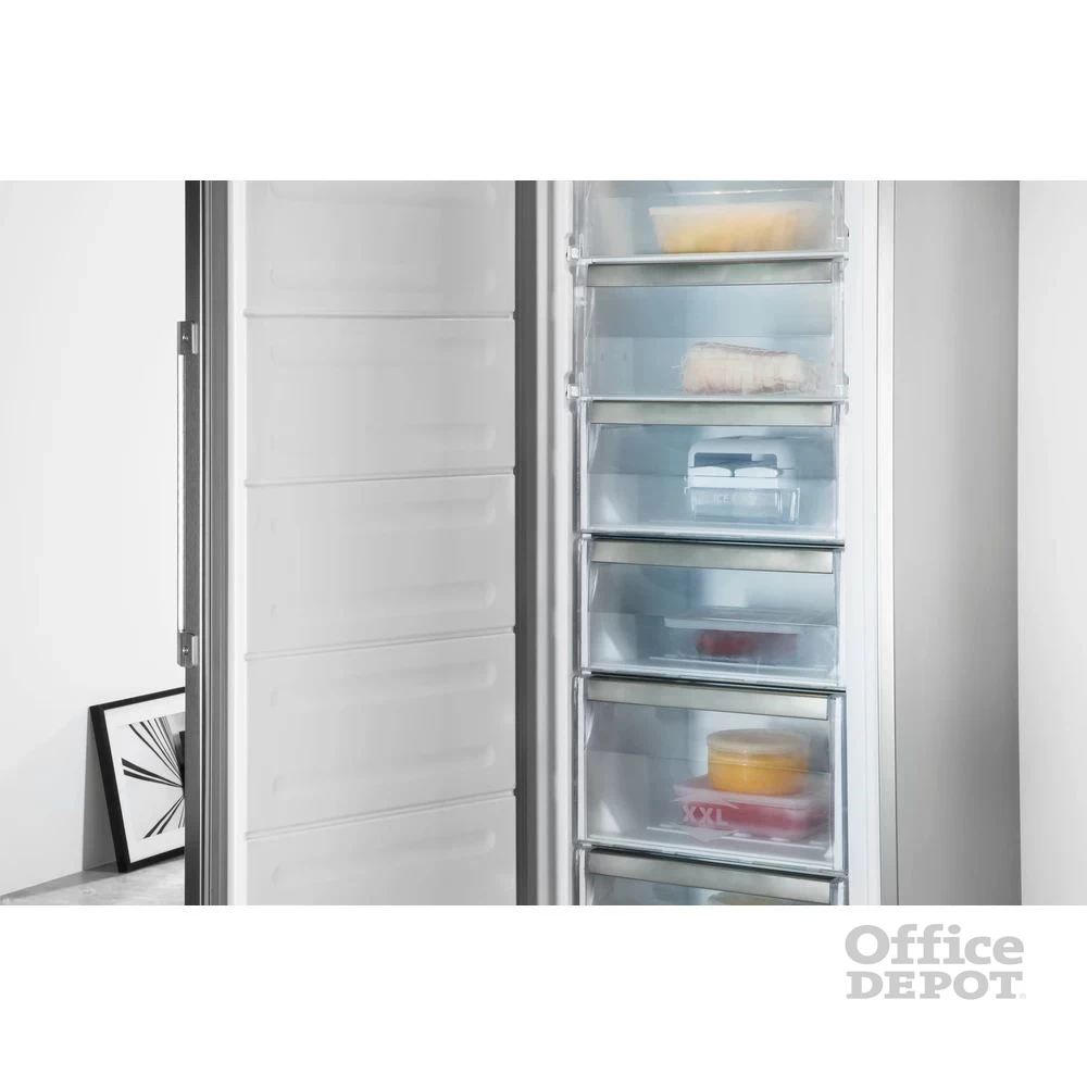 Whirlpool UW8 F2CXBI N2 inox, Fagyasztó:259L, No frost fagyasztószekrény