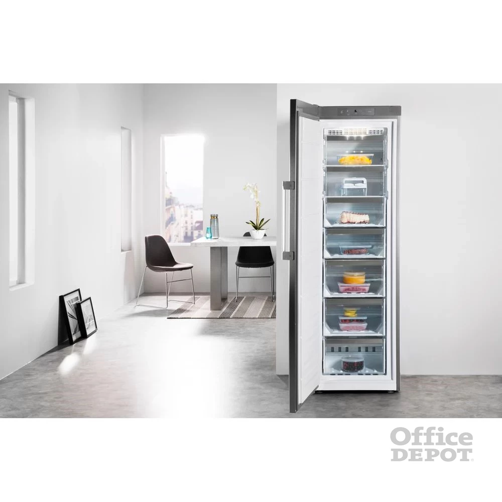 Whirlpool UW8 F2CXBI N2 inox, Fagyasztó:259L, No frost fagyasztószekrény