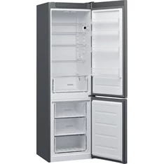 Whirlpool W5 921E OX 2 inox, alulfagyasztós, Hűtő:262L, Fagyasztó:111L, hűtőszekrény