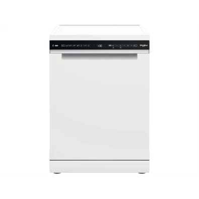 Whirlpool W7F HS41 fehér, programok száma: 8, szabadonálló, 15 terítékes mosogatógép 