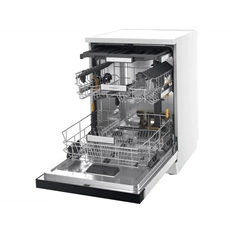 Whirlpool W7F HS41 fehér, programok száma: 8, szabadonálló, 15 terítékes mosogatógép 