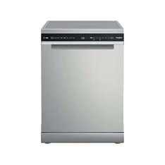 Whirlpool W7F HS51 X inox, programok száma: 8, szabadonálló, 15 terítékes mosogatógép 