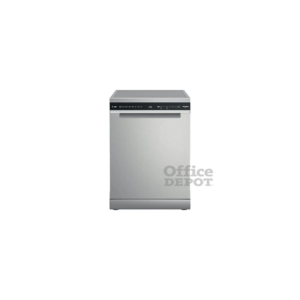 Whirlpool W7F HS51 X inox, programok száma: 8, szabadonálló, 15 terítékes mosogatógép 