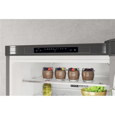 Whirlpool W7X 94A OX inox alulfagyasztós hűtőszekrény (Használt - B) Whirlpool W7X 94A OX inox alulfagyasztós hűtőszekrény (Használt - B)