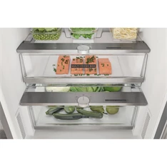 Whirlpool W7X 94A OX inox alulfagyasztós hűtőszekrény (Használt - B) Whirlpool W7X 94A OX inox alulfagyasztós hűtőszekrény (Használt - B)
