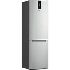Whirlpool W7X 94T SX Total inox, alulfagyasztós, Hűtő:263L, Fagyasztó:104L, No frost hűtőszekrény