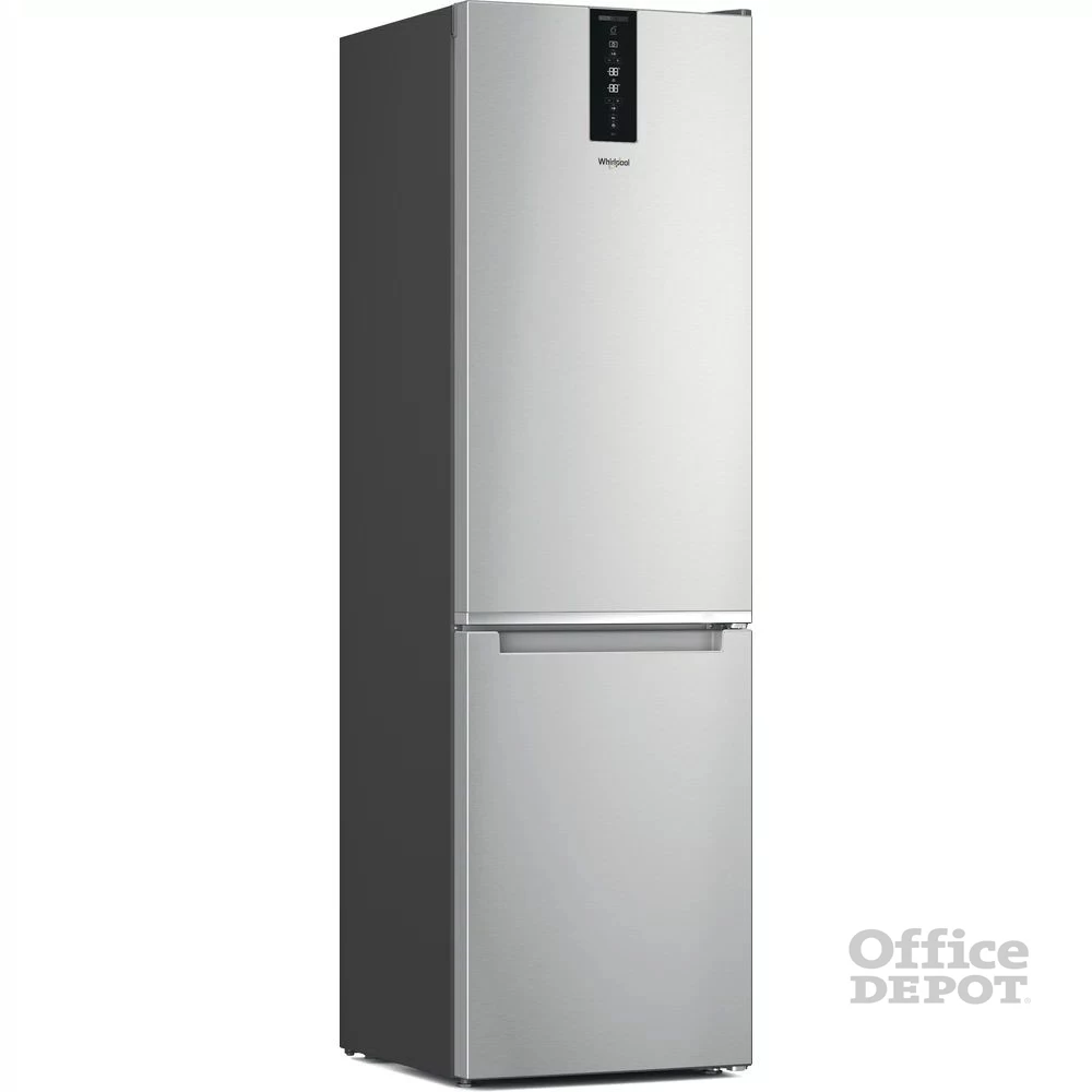 Whirlpool W7X 94T SX Total inox, alulfagyasztós, Hűtő:263L, Fagyasztó:104L, No frost hűtőszekrény