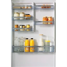 Whirlpool W84BE 72 X 2 inox, alulfagyasztós, Hűtő:407L, Fagyasztó:181L, Dual no frost hűtőszekrény