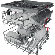 Whirlpool WBO 3O33 PL X beépíthető mosogatógép Whirlpool WBO 3O33 PL X beépíthető mosogatógép