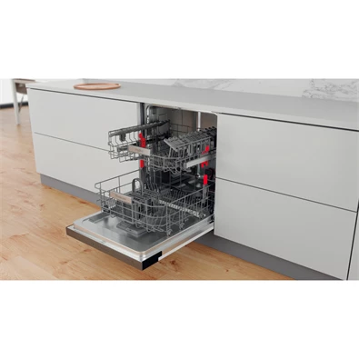Whirlpool WBO 3T333 P 6.5 X beépíthető 14 terítékes mosogatógép Whirlpool WBO 3T333 P 6.5 X beépíthető 14 terítékes mosogatógép