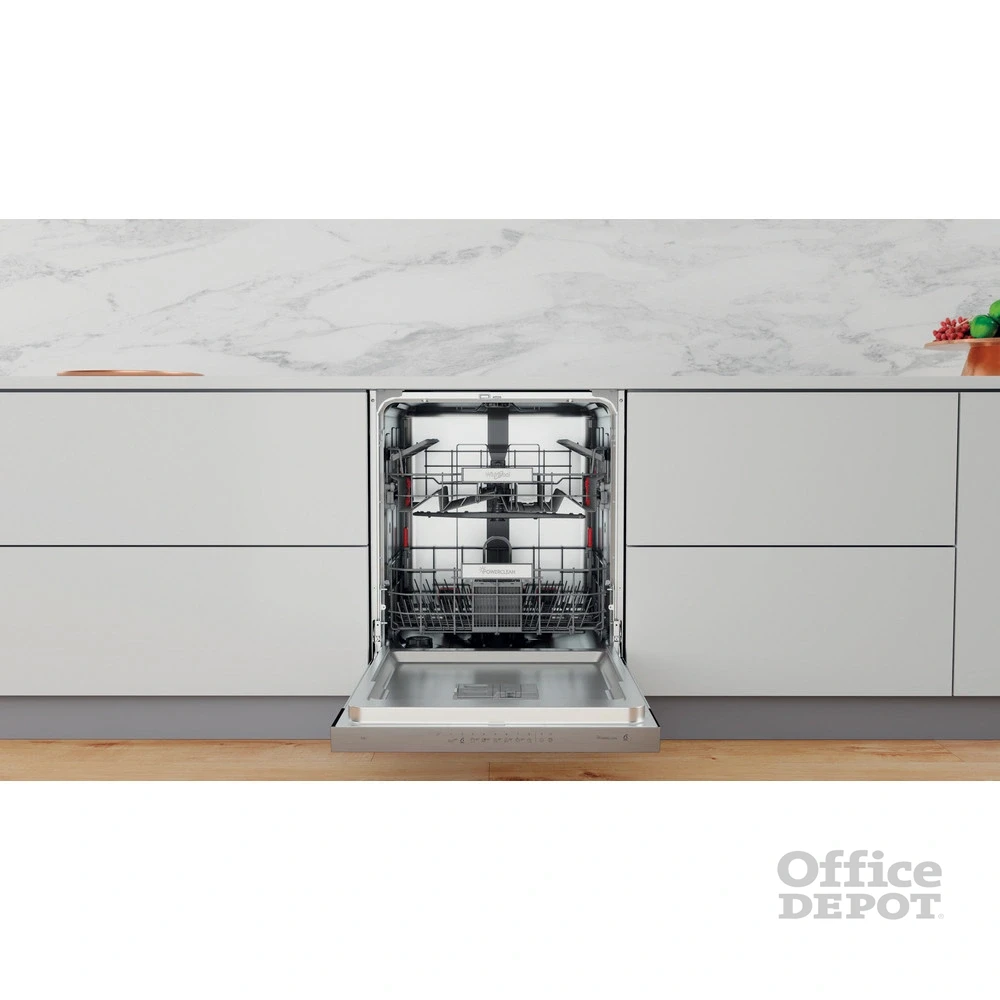 Whirlpool WBO 3T333 P 6.5 X programok száma: 11, beépíthető, 14 terítékes mosogatógép 