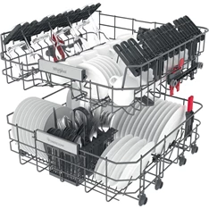 Whirlpool WCIO 3T341 PE beépíthető mosogatógép Whirlpool WCIO 3T341 PE beépíthető mosogatógép