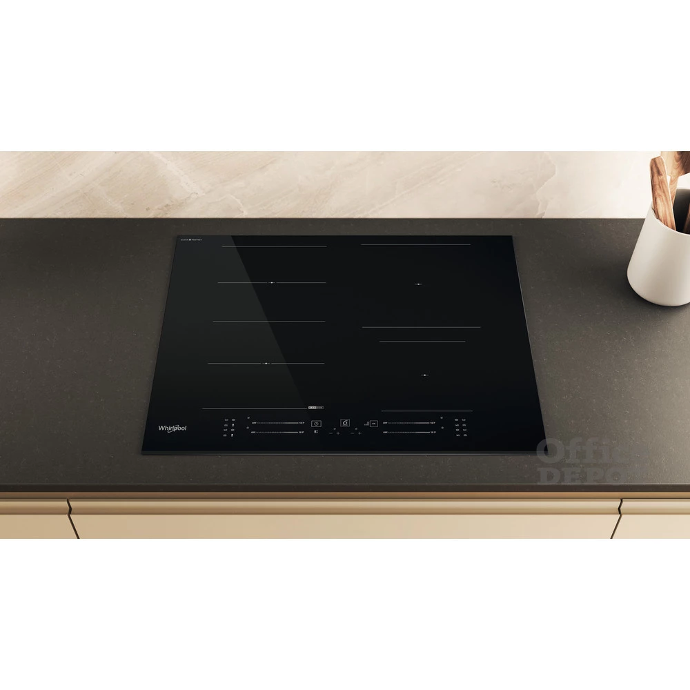 Whirlpool WF S4665 CPBF fekete, beépíthető, indukciós, főzőzóna: 4, beépíthető méret: 56cm, főzőlap