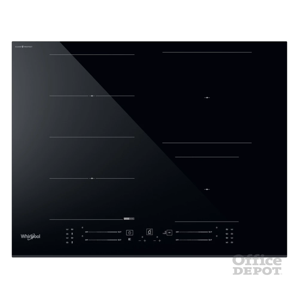 Whirlpool WF S4665 CPBF fekete, beépíthető, indukciós, főzőzóna: 4, beépíthető méret: 56cm, főzőlap