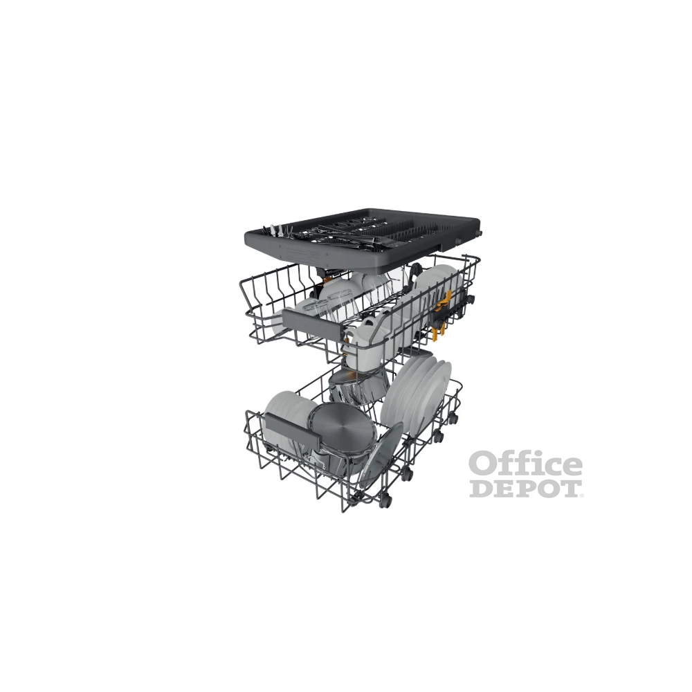 Whirlpool WH6PC11BS7A0 programok száma: 9, keskeny beépíthető, 11 terítékes mosogatógép 