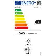 Whirlpool WHE 39352 FO fehér fagyasztóláda Whirlpool WHE 39352 FO fehér fagyasztóláda