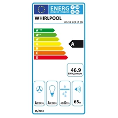 Whirlpool WHVP 62F LT SD ezüst páraelszívó Whirlpool WHVP 62F LT SD ezüst páraelszívó