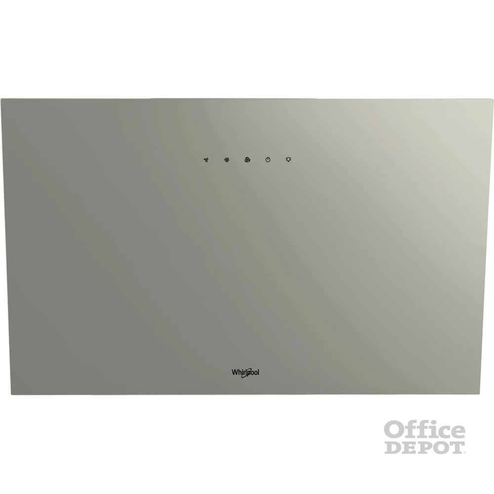 Whirlpool WHVP 62F LT SD ezüst, szabadonálló, kürtős, döntött, méret:59,8 cm, zajszint:65 dB, páraelszívó