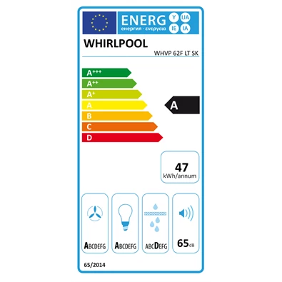 Whirlpool WHVP 62F LT SK páraelszívó Whirlpool WHVP 62F LT SK páraelszívó