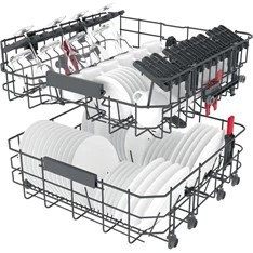 Whirlpool WIC 3C33 PFE beépíthető 14 terítékes mosogatógép Whirlpool WIC 3C33 PFE beépíthető 14 terítékes mosogatógép