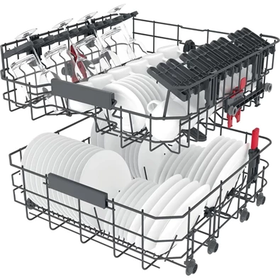 Whirlpool WIC 3C33 PFE beépíthető 14 terítékes mosogatógép Whirlpool WIC 3C33 PFE beépíthető 14 terítékes mosogatógép