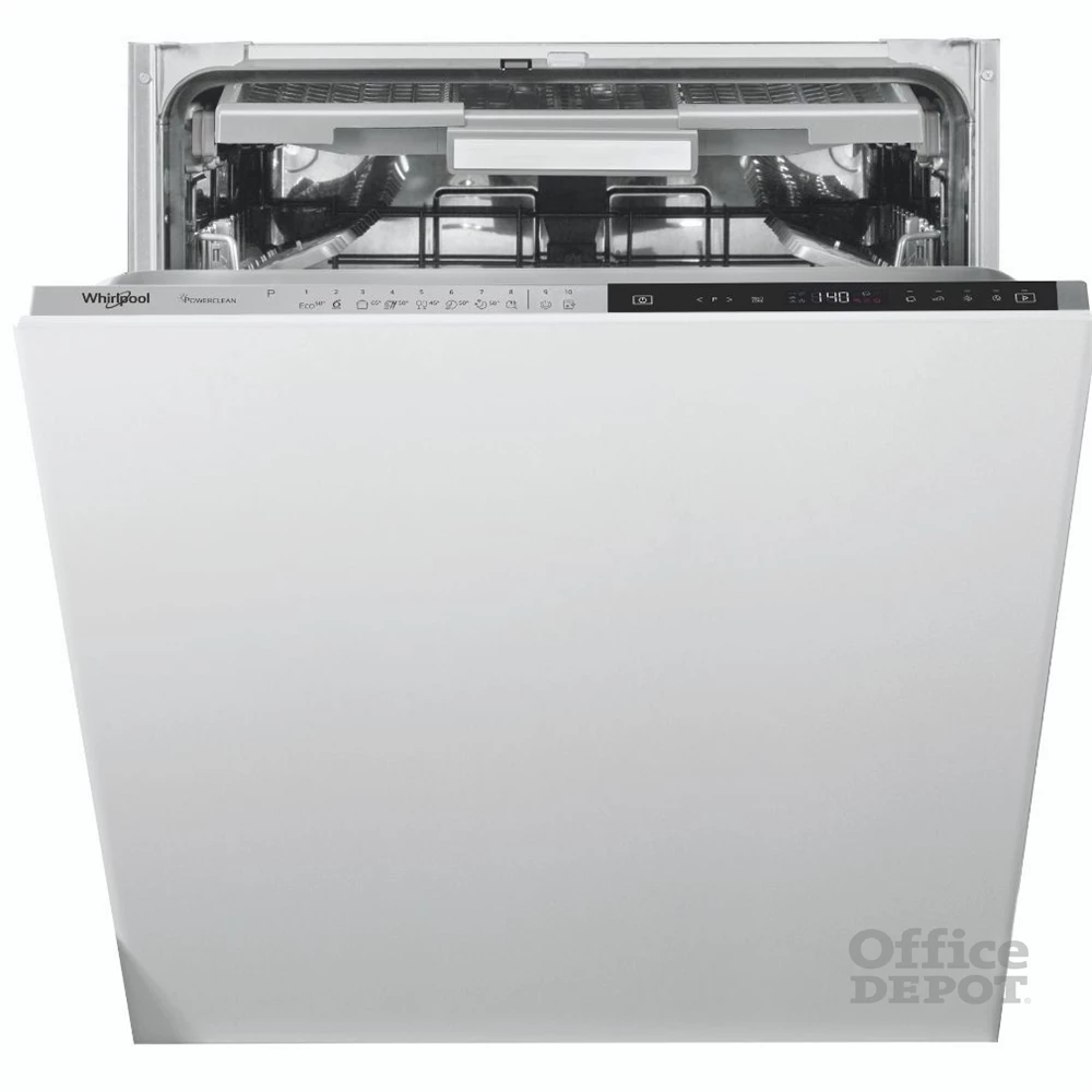 Whirlpool WIP 4T133 PFE programok száma: 10, beépíthető, 14 terítékes mosogatógép 