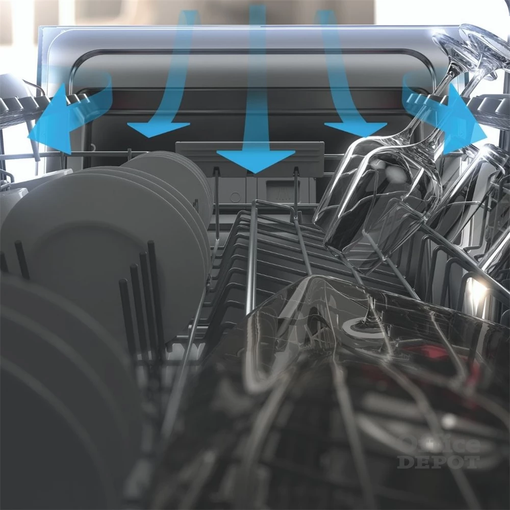 Whirlpool WIP 4T133 PFE programok száma: 10, beépíthető, 14 terítékes mosogatógép 