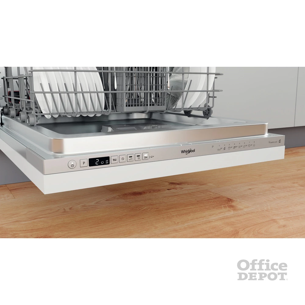 Whirlpool WI 7020 P programok száma: 8, beépíthető, 14 terítékes mosogatógép 