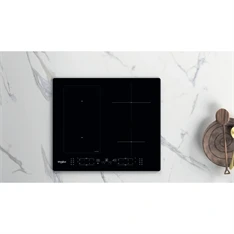 Whirlpool WL B5860 AL fekete, beépíthető, indukciós, főzőzóna: 4, beépíthető méret: 56cm, főzőlap