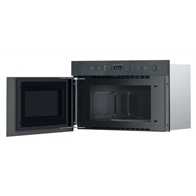 Whirlpool WMN14BSG 750W 22L szürke beépíthető mikrohullámú sütő