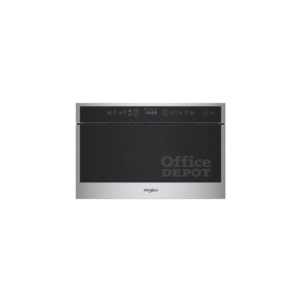 Whirlpool WMN464BX 750W 22L inox beépíthető mikrohullámú sütő