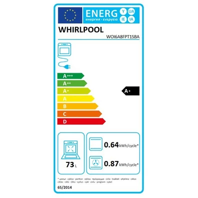 Whirlpool WOI68FPT1SBA beépíthető sütő Whirlpool WOI68FPT1SBA beépíthető sütő