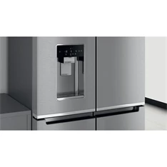Whirlpool WQ9I MO1L inox, Side-by-Side, Hűtő:355L, Fagyasztó:237L, No frost hűtőszekrény