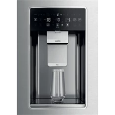 Whirlpool WQ9I MO1L inox, Side-by-Side, Hűtő:355L, Fagyasztó:237L, No frost hűtőszekrény
