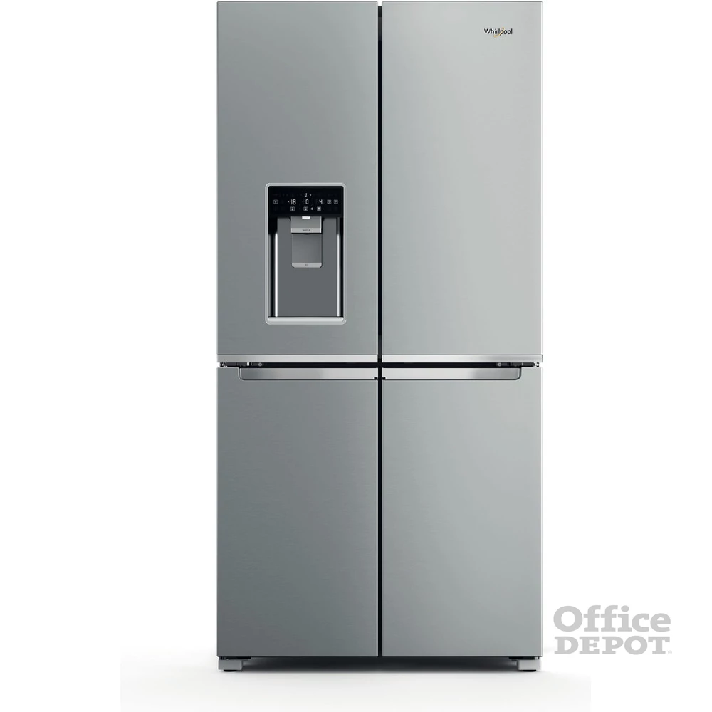 Whirlpool WQ9I MO1L inox, Side-by-Side, Hűtő:355L, Fagyasztó:237L, No frost hűtőszekrény