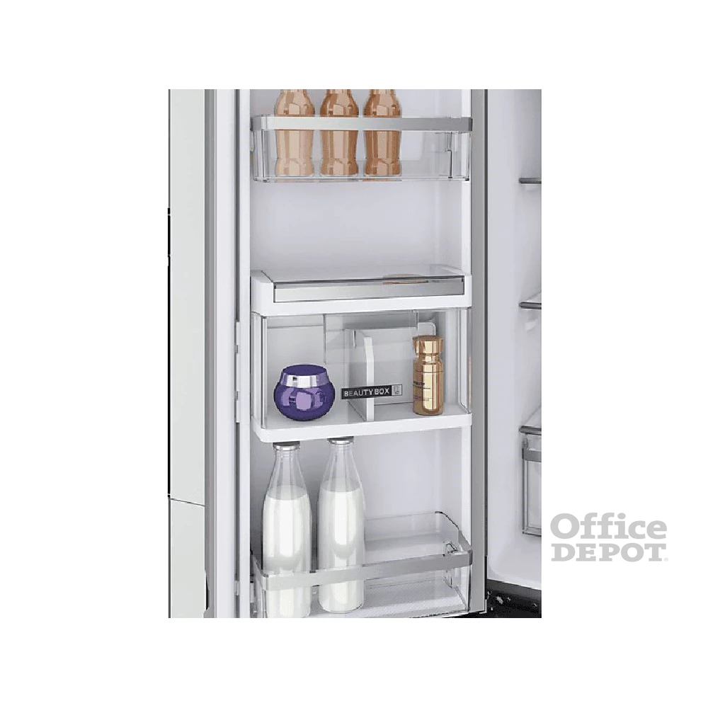 Whirlpool WQ9 U2L EF inox, Side-by-Side, Hűtő:388L, Fagyasztó:206L, hűtőszekrény